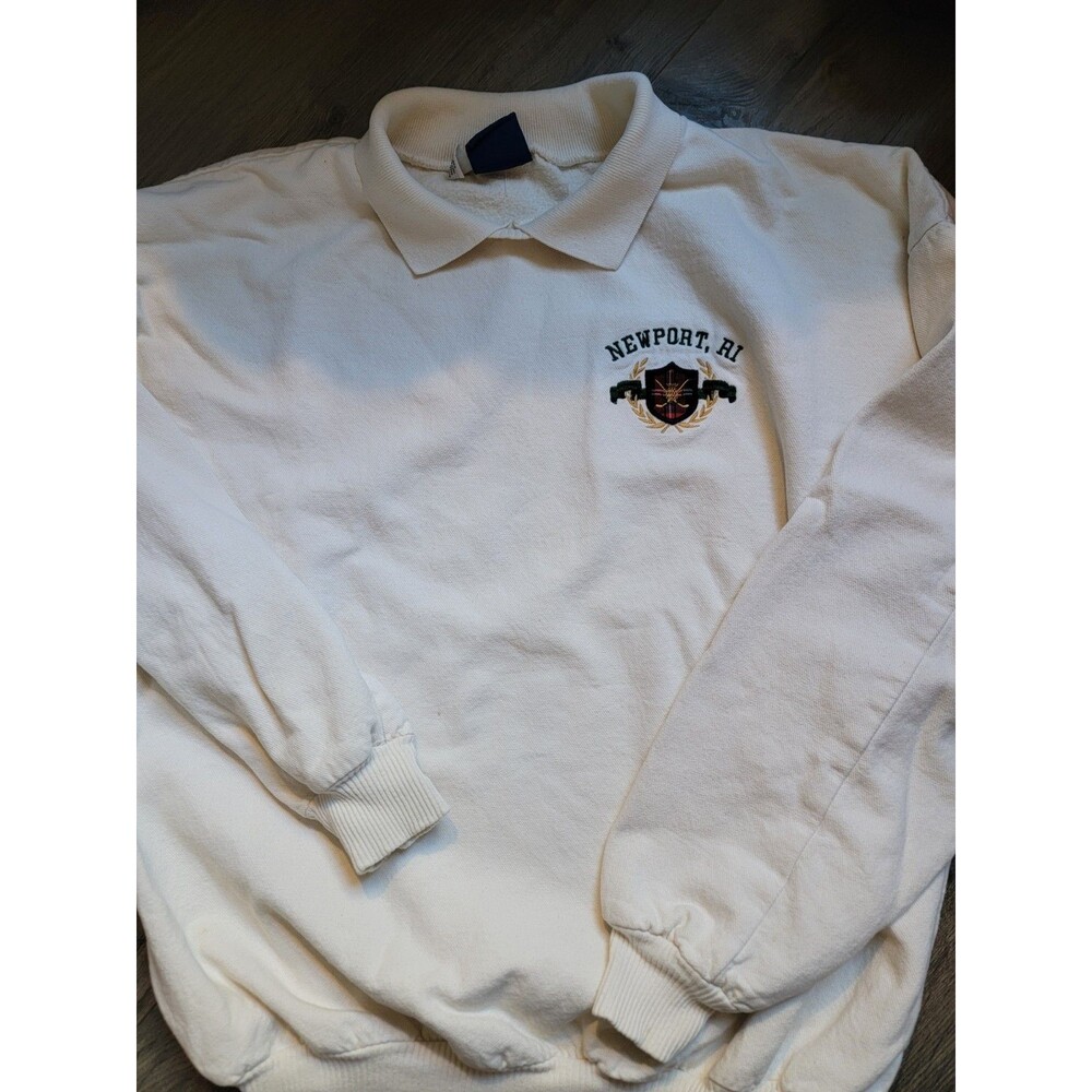Vintage Oarsman 913 Newport RI   pullover sweatshirt Sz L